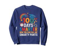 Funny 100 DAYS SMARTER I'm SMARTY PANTS Adventure Sprinkled Sweatshirt