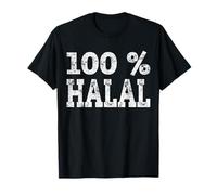 Funny 100% Halal Shirt Fasting Ramadan Muslim Tee Gift T-Shirt