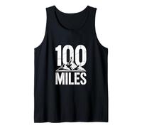 Funny 100 Miles Trail Running Mountain Ultramarathon Tank Top