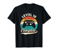 Funny 10th Wedding Anniversary For Couples Level 10 Complete T-Shirt
