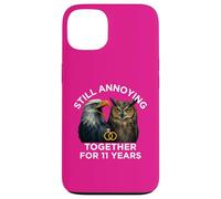 Funny 11th Anniversary Still Annoying Couple 11 Year Case for iPhone 13