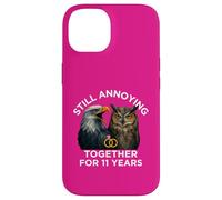 Funny 11th Anniversary Still Annoying Couple 11 Year Case for iPhone 14