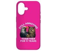 Funny 11th Anniversary Still Annoying Couple 11 Year Case for iPhone 17