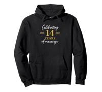 Funny 14 Years of Marriage 2013 14th Wedding Anniversary Pullover Hoodie