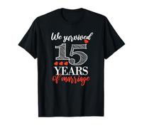 Funny 15th Wedding Anniversary T-Shirt