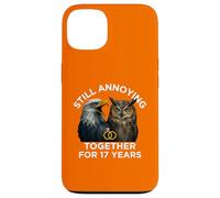 Funny 17th Anniversary Still Annoying Couple 17 Years Case for iPhone 13