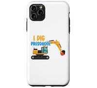 Funny 1st Day Of Preschool I Dig Preschool Dump Truck Pre-K Case for iPhone 11 Pro Max