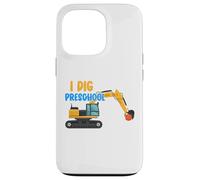 Funny 1st Day Of Preschool I Dig Preschool Dump Truck Pre-K Case for iPhone 13 Pro
