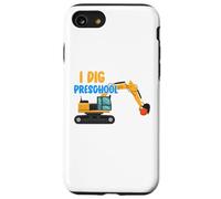 Funny 1st Day Of Preschool I Dig Preschool Dump Truck Pre-K Case for iPhone SE (2020) / 7 / 8