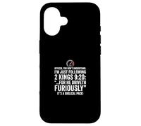Funny 2 Kings 9 20 Driver Biblical Pace Faith Case for iPhone 16