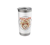 Funny 200% Late - Morning Rush Hour Stainless Steel Insulated Tumbler