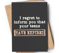 Funny 20th Birthday Card for Daughter, Son - 20th Birthday Card for Niece, Nephew - Hilarious Joke Turning 20 for Men, Women - NUM 145