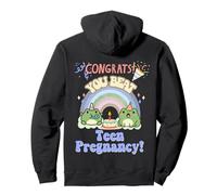 Funny 20th Birthday Congrats You Beat Teen Pregnancy Frog Pullover Hoodie