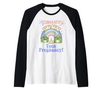 Funny 20th Birthday Congrats You Beat Teen Pregnancy Frog Raglan Baseball Tee