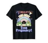 Funny 20th Birthday Congrats You Beat Teen Pregnancy Frog T-Shirt