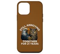 Funny 21st Anniversary Still Annoying Couple 21 Years Case for iPhone 12 mini