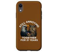 Funny 21st Anniversary Still Annoying Couple 21 Years Case for iPhone XR