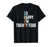 Funny 24th Birthday Adults Gag Joke 24 Years Old Bday T-Shirt