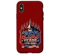 Funny 250 Years 1776-2026 America Russian American Case for iPhone X/XS
