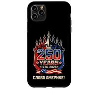 Funny 250 Years 1776-2026 Slava America Russian American Case for iPhone 11 Pro Max