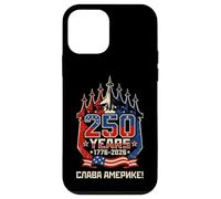 Funny 250 Years 1776-2026 Slava America Russian American Case for iPhone 12 mini