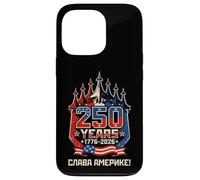 Funny 250 Years 1776-2026 Slava America Russian American Case for iPhone 13 Pro
