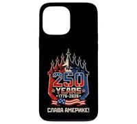 Funny 250 Years 1776-2026 Slava America Russian American Case for iPhone 13 Pro Max