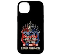 Funny 250 Years 1776-2026 Slava America Russian American Case for iPhone 14 Plus