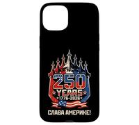 Funny 250 Years 1776-2026 Slava America Russian American Case for iPhone 15 Plus