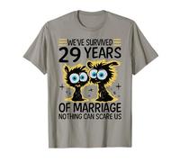 Funny 29th Wedding Anniversary Couples Husband Wife 29 Years T-Shirt