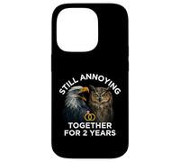 Funny 2nd Anniversary Still Annoying Couple 2 Years Case for iPhone 14 Pro