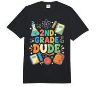 Funny 2nd Grade Dude Back to School Boy Elementary Student Comfort Colors Adult Heavyweight T-Shirt