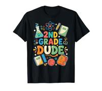 Funny 2nd Grade Dude Back to School Boy Elementary Student T-Shirt