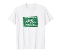 Funny 2nd Most Fun Between Your Legs Cycling Road Biker Value Graphic T-Shirt