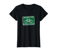 Funny 2nd Most Fun Between Your Legs Cycling Road Biker Value Graphic T-Shirt