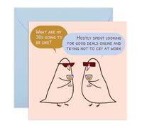 Funny 30th Birthday Card - “My 30s Going to Be Like” - Humorous Pigeon Design for Friends, Coworkers, Colleagues, Lads, Mate, Brother, Sister, Cousin, Wife, Husband, Him, Her - Thirty Years Old