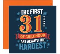 Funny 31st Birthday Card, Still a Big Kid at Heart