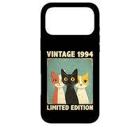Funny 32 Years Old Gift Vintage 1994 Cat Lover 32nd Birthday Case for iPhone 17 Pro Max