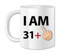 Funny 32nd Birthday Gift idea, 11 oz Coffee Mug for Men and Women Turning 32 Years Old as a Joke Birthday Celebration Cup, Dishwasher and Microwave Friendly. Best Gift for Mum, dad, Teacher