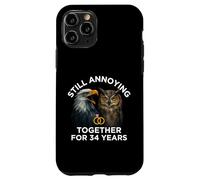 Funny 34th Anniversary Still Annoying Couple 34 Years Case for iPhone 11 Pro