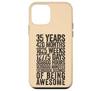 Funny 35th Birthday Shirt Old Meter Funny 35 Year Old Gifts Case for iPhone 12 mini