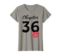 Funny 36th Birthday Chapter 36 Lips Gifts for Women T-Shirt