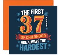 Funny 37th Birthday Card, Still a Big Kid at Heart