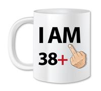 Funny 39th Birthday Gift idea, 11 oz Coffee Mug for Men and Women Turning 39 Years Old as a Joke Birthday Celebration Cup, Dishwasher and Microwave Friendly. Best Gift for Mum, dad, Teacher