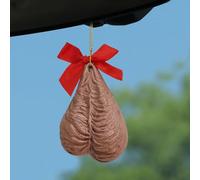 Funny 3D Christmas Tree Decoration, Ugly Prank Christmas Tree Decor Hanging Ornament, Unique Ballsack Xmas Ornament for Adults,Handmade Humorous Gag Gift for Home Holiday Decor,Funny Gifts