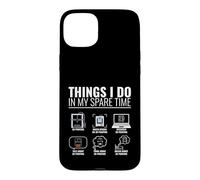 Funny 3D Printing Hobby Maker Spare Time Design Case for iPhone 15 Plus