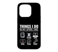 Funny 3D Printing Hobby Maker Spare Time Design Case for iPhone 15 Pro