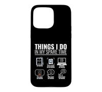 Funny 3D Printing Hobby Maker Spare Time Design Case for iPhone 15 Pro Max