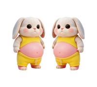 Funny 3D Soft Silicone Anti-Stress Animal Belly Sticker