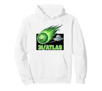 Funny 3I Atlas Comet UFO Cosmic Mystery Pullover Hoodie